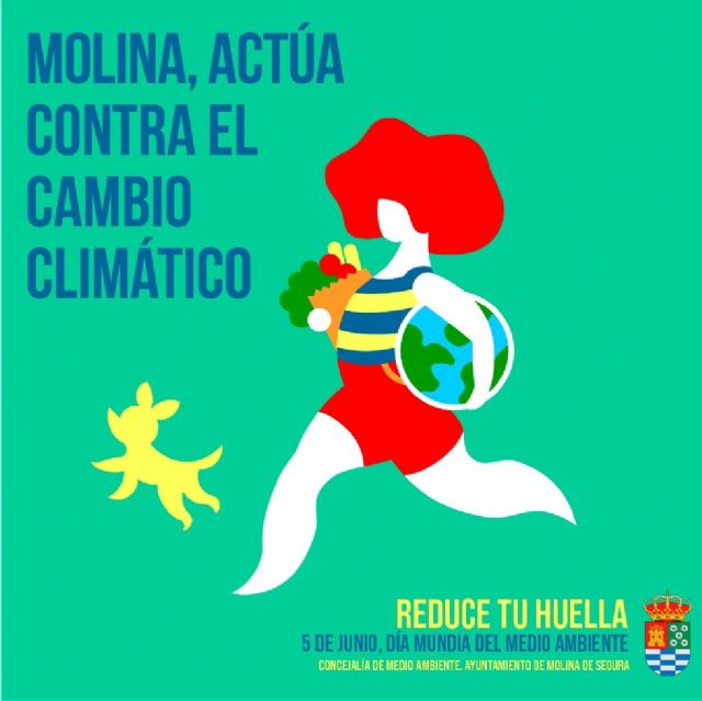 Molina, actúa contra el cambio climático, lema de la celebración del Día Mundial del Medio Ambiente 2020 en Molina de Segura