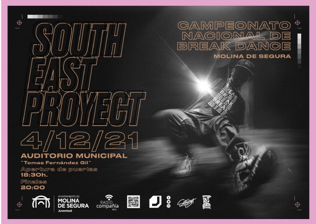 Molina de Segura acoge el Campeonato Nacional de Break Dance Proyecto Sureste 2021 el sábado 4 de diciembre