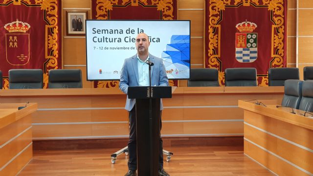 La Semana de la Cultura Científica se celebra del 7 al 12 de noviembre en el Auditorio Virginia Martínez Fernández de Molina de Segura
