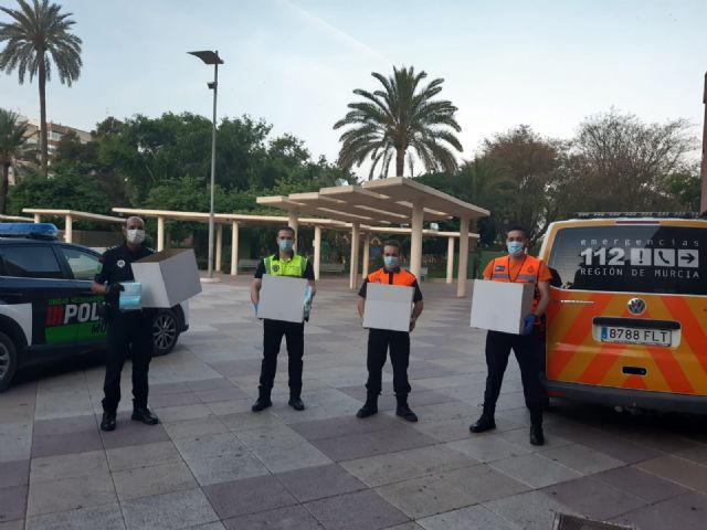 El Ayuntamiento de Molina de Segura lleva a cabo el reparto de las 18.000 mascarillas de protección frente al COVID-19