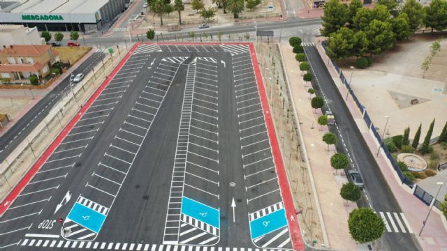 El Ayuntamiento de Molina de Segura pone en servicio el nuevo aparcamiento disuasorio Cañada de las Eras