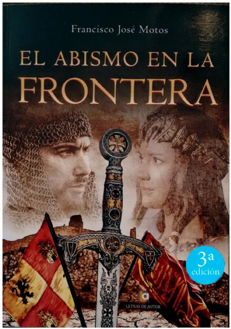 Francisco José Motos presenta su novela El abismo en la frontera en la Primavera del Libro de Molina de Segura el martes 8 de mayo