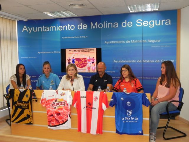 La élite del Fútbol Sala Femenino Regional se da cita este viernes y sábado en Molina de Segura en la VIII Copa Presidente