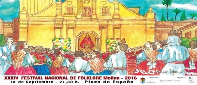 El Festival Nacional de Folclore de Molina de Segura celebra su trigésima cuarta edición el sábado 10 de septiembre