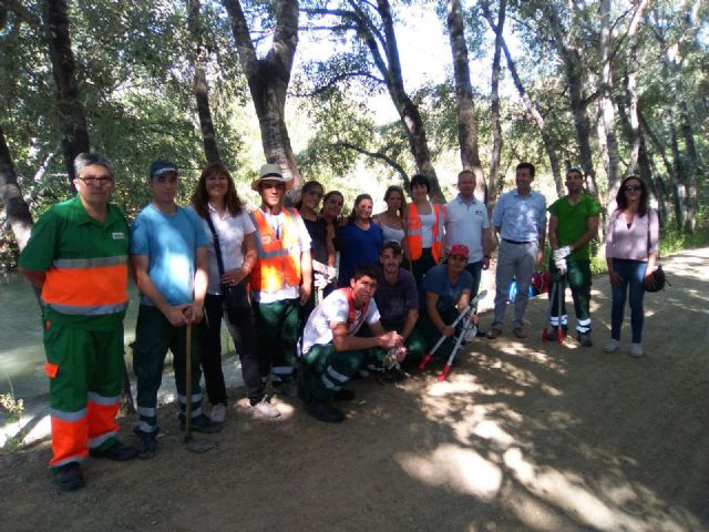 El Ayuntamiento de Molina de Segura contrata a 12 jóvenes para la Brigada Forestal Municipal a través del Programa de Empleo Público