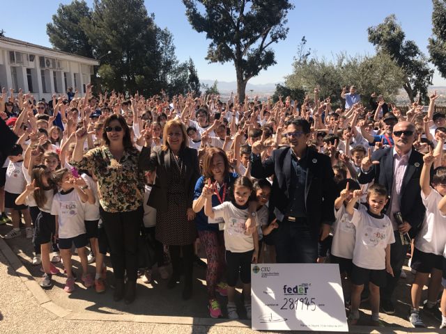 La consejera de Educación participa en el 'Día del Deporte' del CEU San Pablo en Molina de Segura