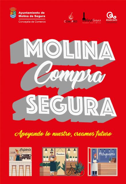 Molina Compra Segura, nueva campaña de comunicación y promoción de la Concejalía de Comercio