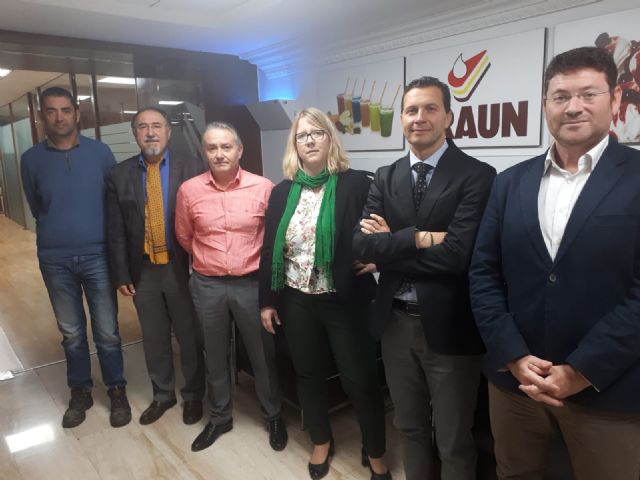 El Ayuntamiento de Molina de Segura sigue fomentando la actividad empresarial del municipio, y visita la firma Martin Braun SA