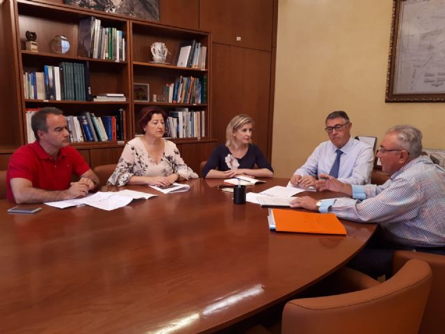 La Alcaldesa de Molina de Segura se reúne con el Presidente de la Confederación Hidrográfica del Segura para dar un nuevo impulso al plan contra las avenidas extraordinarias y la limpieza de ramblas