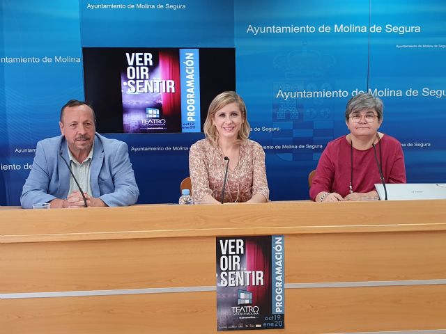 El Teatro Villa de Molina programa 28 espectáculos de octubre de 2019 a enero de 2020 bajo el lema VER, OÍR, SENTIR
