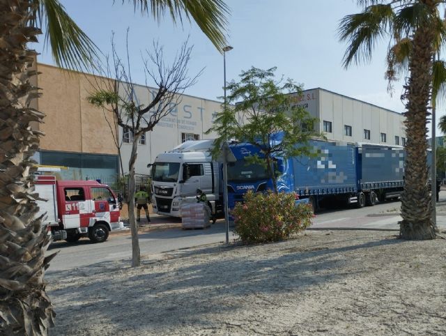 Fallece un hombre atropellado por un camión en el polígono 'La Estrella' de Molina de Segura
