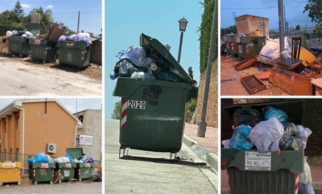 El PP de Molina de Segura exige una vez más soluciones “urgentes” para erradicar las plagas, solucionar la falta de limpieza