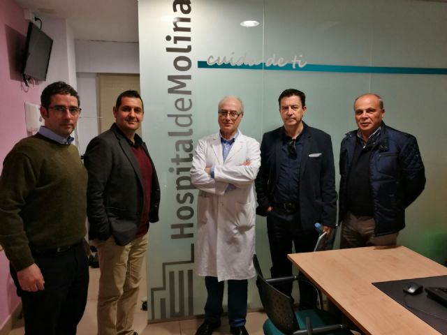 Ciudadanos pide la implantación en Molina de Segura de una decena de especialidades médicas