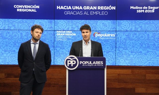 Molina de Segura acogerá el sábado la Convención regional ´Hacia una gran Región gracias al empleo´