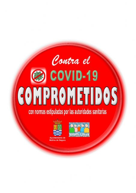 La Concejalía de Deporte y Salud de Molina de Segura entrega los primeros 26 distintivos del programa COMPROMETIDOS CONTRA EL COVID-19