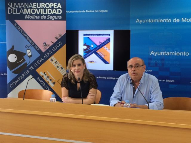 El Ayuntamiento de Molina de Segura se suma a la Semana Europea de la Movilidad del 16 al 22 de septiembre
