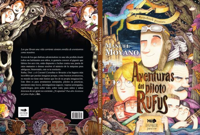 Manuel Moyano presenta su libro para niños Aventuras del piloto Rufus el lunes 18 de diciembre en Molina de Segura