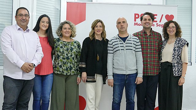 El PSOE de Molina de Segura remodela la dirección de su partido y la actual portavoz asume la vicesecretaría general