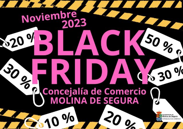 Comercios de Molina de Segura se suman a la campaña Black Friday
