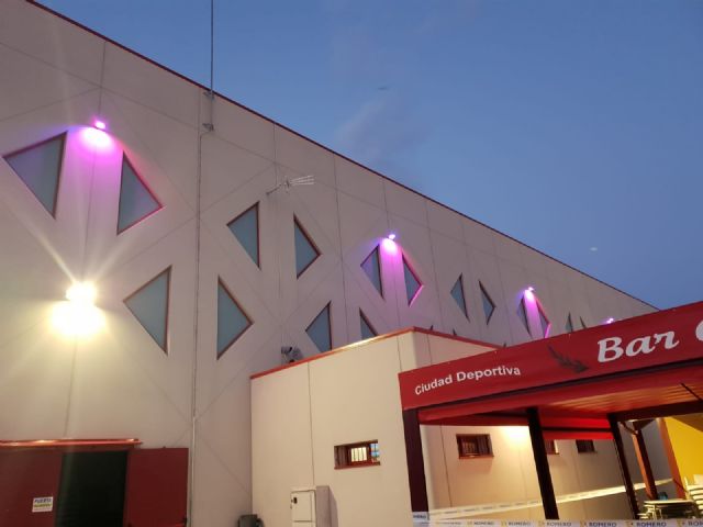 Los dos nuevos pabellones de la Ciudad Deportiva 'El Romeral' se iluminarán de morado el próximo martes, 23 de junio, Día Internacional del Síndrome de Dravet