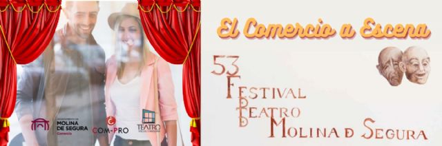 El Teatro Villa de Molina convoca el concurso de escaparates 'El Comercio a Escena' con el objetivo de promocionar el Festival de Teatro de Molina de Segura a través de los comercios locales