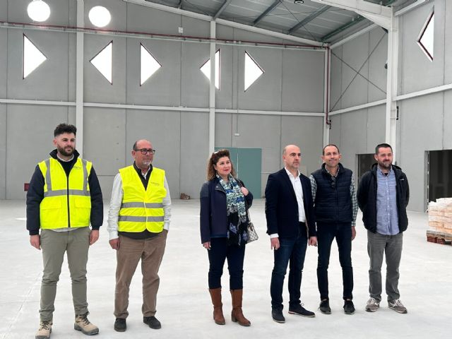 Las obras de construcción del nuevo Pabellón Polideportivo de la pedanía de La Ribera de Molina se encuentran en su fase final de ejecución