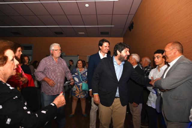 López Miras: 'José Ángel Alfonso es un candidato solvente con un gran equipo detrás para impulsar un municipio que en manos del PSOE no avanza'
