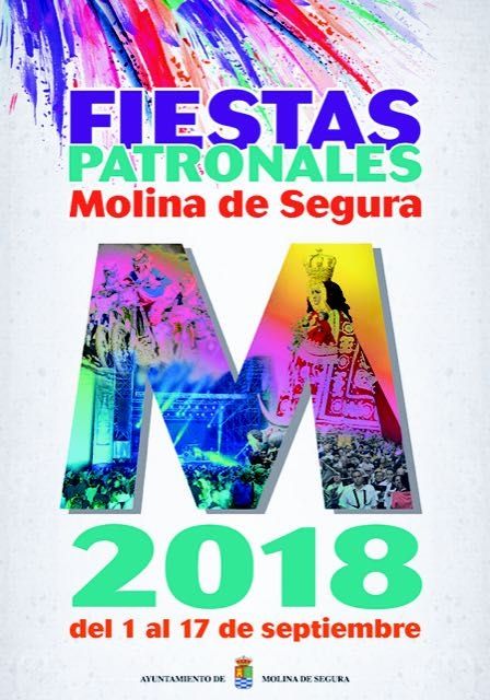 Las Fiestas Patronales 2018 de Molina de Segura ofrecen un extenso programa de actividades para 'disfrutarlas y compartirlas'