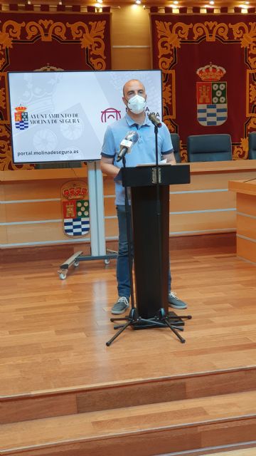 El Ayuntamiento de Molina de Segura y el Servicio Murciano de Salud ofrecen llevar a cabo test diagnósticos de COVID-19 a jóvenes de 15 a 29 años el jueves 22 de julio