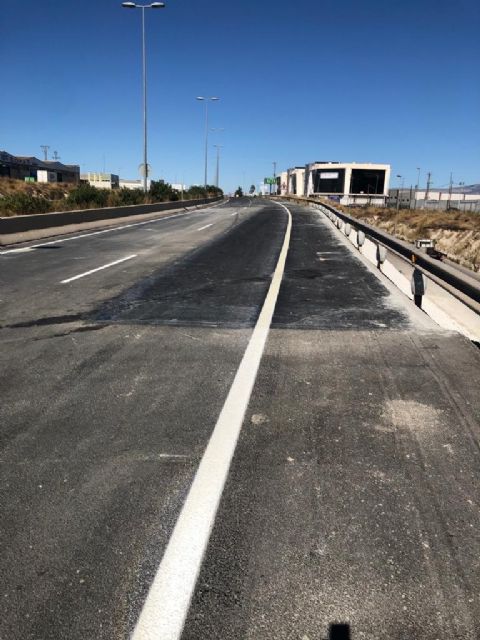Abre al tráfico el tramo de N-301 donde el Ayuntamiento de Molina de Segura ha llevado a cabo obras de reparación por daños provocados por la DANA de septiembre de 2019