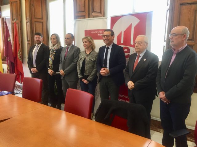 El Ayuntamiento de Molina de Segura firma un convenio con la Universidad de Murcia y la Universidad Politécnica de Cartagena para la creación de la Cátedra Abierta Interuniversitaria para la Innovación y la Participación