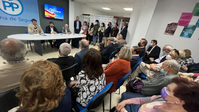 López Miras: 'Los ciudadanos de Molina de Segura necesitan un cambio de gobierno de la mano del PP'