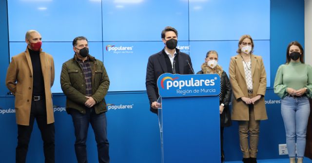 El PP de Molina de Segura ofrece sus concejales a Diego Conesa para sustituir a Clavero al frente de la alcaldía