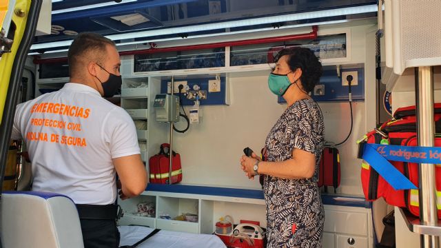 La Unidad Sanitaria de Protección Civil de Molina de Segura dispone desde hoy de ambulancia para soporte vital básico