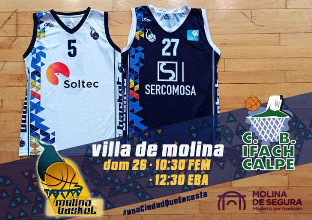 Molina de Segura recupera este domingo el trofeo de baloncesto 'Villa de Molina'