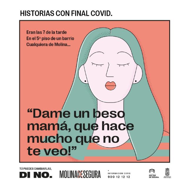 El Ayuntamiento de Molina de Segura pone en marcha la campaña de comunicación HISTORIAS CON FINAL COVID
