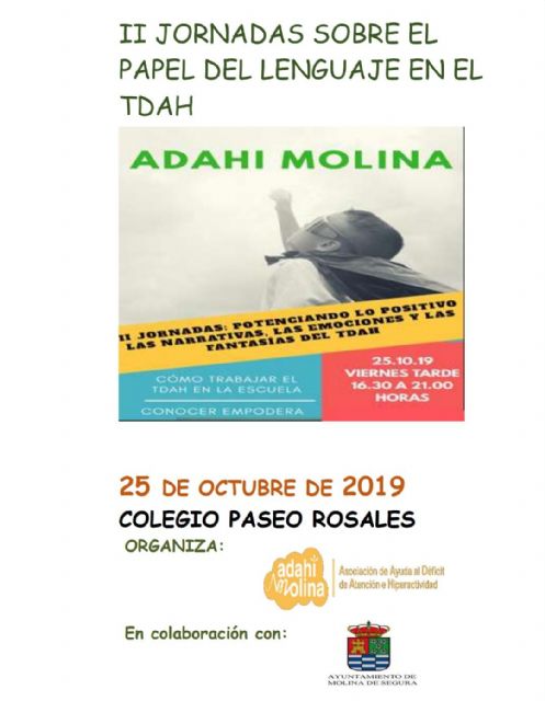 El Ayuntamiento de Molina de Segura y la asociación ADAHÍ firman un convenio para la ayuda a personas afectadas por TDAH en 2019