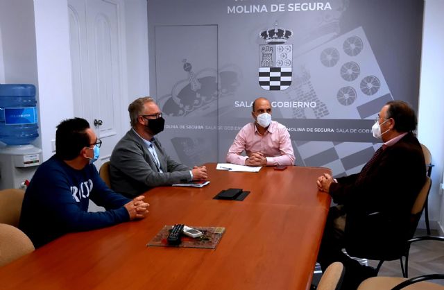 Primer encuentro entre Asecom y el nuevo alcalde de Molina de Segura