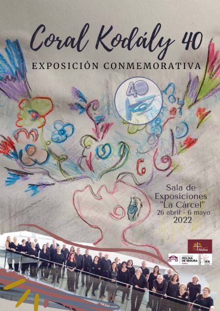La Sala de Exposiciones La Cárcel de Molina de Segura acoge la exposición conmemorativa Coral Kodály 40, del 26 de abril al 6 de mayo