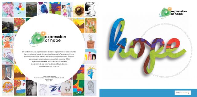 Expression of Hope, una exposición con obras de afectados por enfermedades raras, puede visitarse en Sala El Jardín de Molina de Segura hasta el próximo martes 2 de noviembre