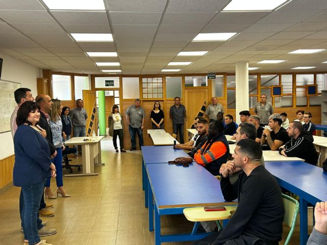 80 alumnos y alumnas inician su andadura en los tres nuevos Programas Mixtos de Empleo y Formación en Molina de Segura