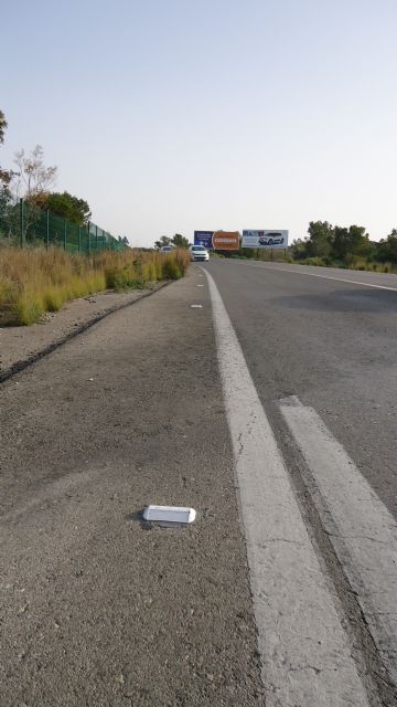 El Ayuntamiento de Molina de Segura ha llevado a cabo trabajos de mejora de la seguridad vial en la carretera que une Altorreal y Murcia