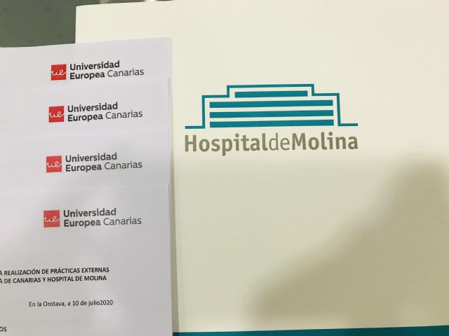 Convenio de colaboración entre el Hospital de Molina y la Universidad Europea de Canarias