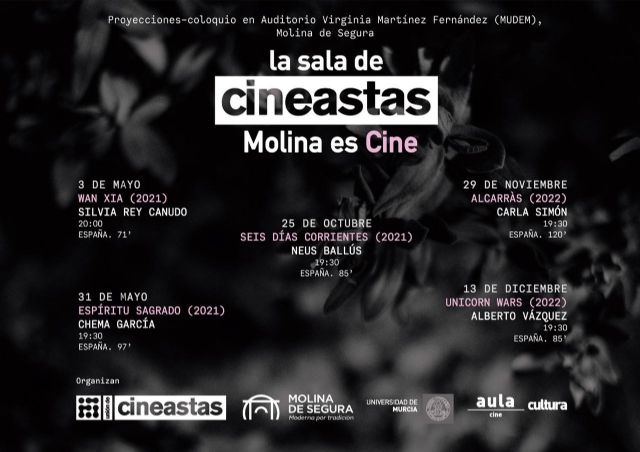 Arranca el proyecto Sala de Cineastas Molina es Cine para propiciar el encuentro ciudadano con algunas de las propuestas más interesantes del cine español independiente en la actualidad