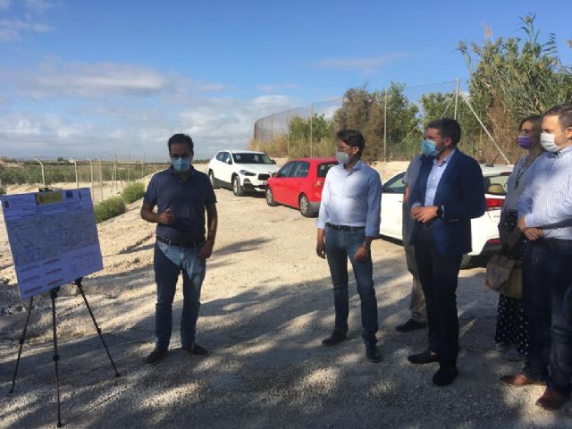 La Comunidad invertirá 600.000 euros en reparar ocho kilómetros de caminos rurales en Molina de Segura
