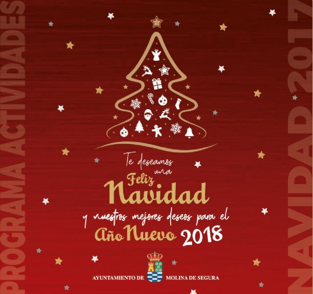 La programación de Navidad 2017-2018 de Molina de Segura comienza el viernes 1 de diciembre con el tradicional reparto de flores de pascua