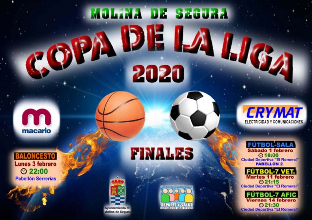 El Ayuntamiento de Molina de Segura organiza la  cuarta edición de la Copa de las Ligas Municipales 2019-2020